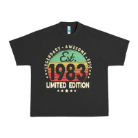Pigment Black est. 1983 vintage 1983 limited edition 39th birthday retro pullover ho Urban Heavy Tee - linhVisuals