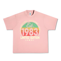 Salmon est. 1983 vintage 1983 limited edition 39th birthday retro pullover ho Urban Heavy Tee - linhVisuals
