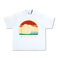 White vintage best uncle ever fist bump funny uncle fathers day Urban Heavy Tee - linhVisuals