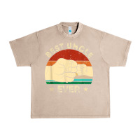 French Oak vintage best uncle ever fist bump funny uncle fathers day Urban Heavy Tee - linhVisuals