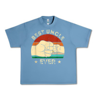 Pebble Blue vintage best uncle ever fist bump funny uncle fathers day Urban Heavy Tee - linhVisuals