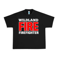 Black wildland fire rescue department firefighters firemen uniform Urban Heavy Tee - linhVisuals