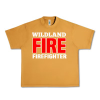 Peanut Butter wildland fire rescue department firefighters firemen uniform Urban Heavy Tee - linhVisuals