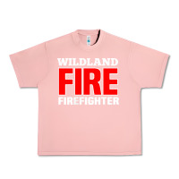 Salmon wildland fire rescue department firefighters firemen uniform Urban Heavy Tee - linhVisuals