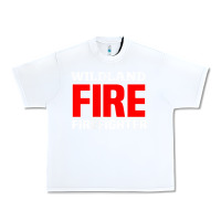 White wildland fire rescue department firefighters firemen uniform Urban Heavy Tee - linhVisuals