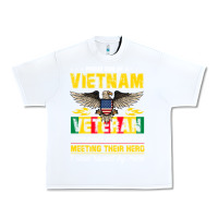 White proud vietnam veteran son gifts raised by my hero veteran day Urban Heavy Tee - linhVisuals