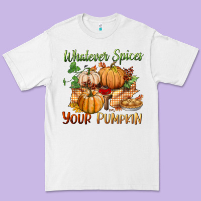 Whatever Spices Your Pumpkin Premium Tee Designed By Bundleandbundleshop