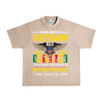 French Oak proud vietnam veteran son gifts raised by my hero veteran day Urban Heavy Tee - linhVisuals