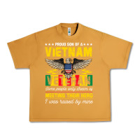 Peanut Butter proud vietnam veteran son gifts raised by my hero veteran day Urban Heavy Tee - linhVisuals