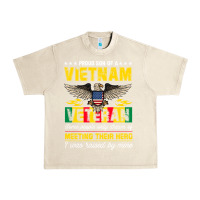 Sandshell proud vietnam veteran son gifts raised by my hero veteran day Urban Heavy Tee - linhVisuals