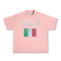 Salmon vintage italia italian flag italy italiano Urban Heavy Tee - linhVisuals