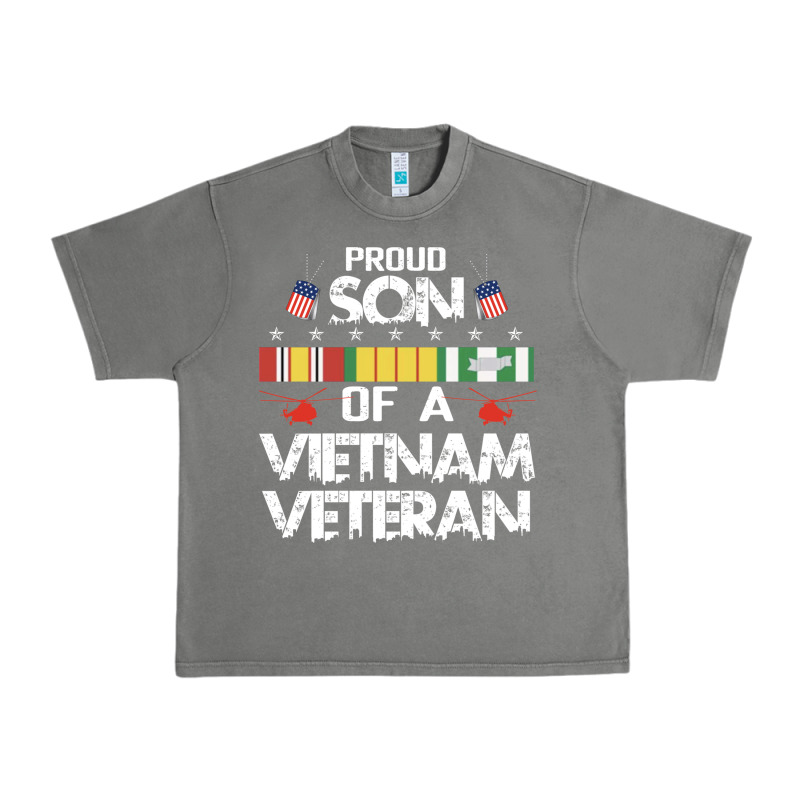 Proud Son Of A Vietnam Veteran Father's Day Urban Heavy Tee by linhVisuals | Teevron