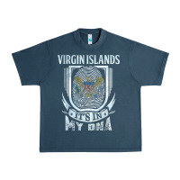 Midnight Navy virgin islands virgin islander Urban Heavy Tee - linhVisuals