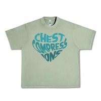 Oil Green doctor mike merch chest compressions Urban Heavy Tee - linhVisuals