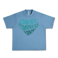 Pebble Blue doctor mike merch chest compressions Urban Heavy Tee - linhVisuals