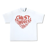 White doctor mike merch chest compressions Urban Heavy Tee - linhVisuals