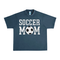 Womens Soccer Mama Soccer Mom Urban Heavy Tee | Teevron
