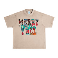 French Oak merry christmas y'all Urban Heavy Tee - CowhideDigitalArt