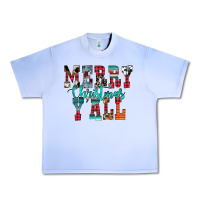 Grape Ice merry christmas y'all Urban Heavy Tee - CowhideDigitalArt