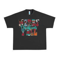 Pigment Black merry christmas y'all Urban Heavy Tee - CowhideDigitalArt