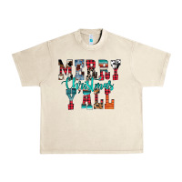 Sandshell merry christmas y'all Urban Heavy Tee - CowhideDigitalArt