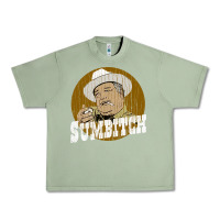 Oil Green sumbitch distressed Urban Heavy Tee - linhVisuals