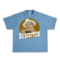 Pebble Blue sumbitch distressed Urban Heavy Tee - linhVisuals