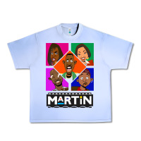 Grape Ice Martin TV Show Urban Heavy Tee - linhVisuals