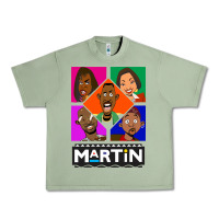 Oil Green Martin TV Show Urban Heavy Tee - linhVisuals