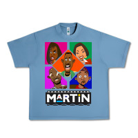 Pebble Blue Martin TV Show Urban Heavy Tee - linhVisuals