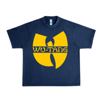 Navy music clan Urban Heavy Tee - linhVisuals
