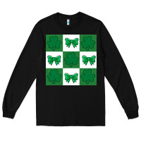 Black st patricks day  2 ös 4.19.29 Long Sleeve Tee - CowhideDigitalArt