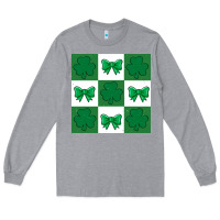 Heather Grey st patricks day  2 ös 4.19.29 Long Sleeve Tee - CowhideDigitalArt