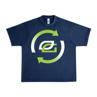 Navy optic team  gaming Urban Heavy Tee - linhVisuals