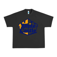 Pigment Black white castle high school Urban Heavy Tee - linhVisuals