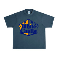 Midnight Navy white castle high school Urban Heavy Tee - linhVisuals