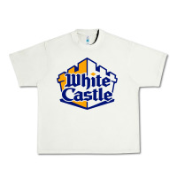 Pistachio white castle high school Urban Heavy Tee - linhVisuals