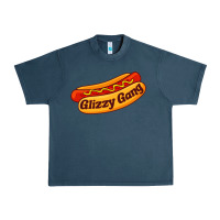 Midnight Navy glizzy gang glizzy gobbler Urban Heavy Tee - linhVisuals