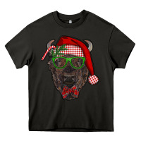Asphalt christmas bison Heavy Core Tee - RanaPortraitStore