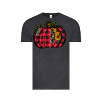 Vintage Black Buffalo Pumpkin Vintage Tee - CowhideDigitalArt