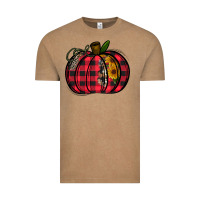 Vintage Coffee Buffalo Pumpkin Vintage Tee - CowhideDigitalArt