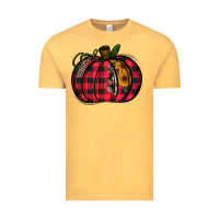 Vintage Mustard Buffalo Pumpkin Vintage Tee - CowhideDigitalArt