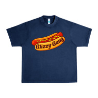 Navy glizzy gang glizzy gobbler Urban Heavy Tee - linhVisuals