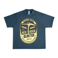 Midnight Navy deep rock galactic red rock blaster beer , designer   t shirt Urban Heavy Tee - linhVisuals