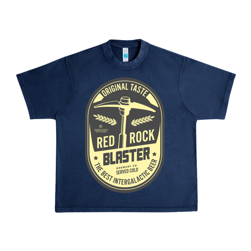 Deep Rock Galactic Red Rock Blaster Beer , Designer   T Shirt Urban Heavy Tee by linhVisuals | Teevron