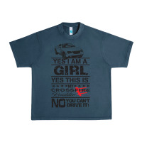 Midnight Navy a girls xfire roadster   crossfire Urban Heavy Tee - linhVisuals
