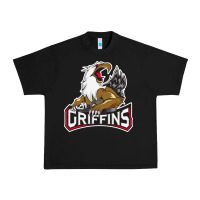 Black grand rapids griffins Urban Heavy Tee - linhVisuals