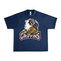 Navy grand rapids griffins Urban Heavy Tee - linhVisuals