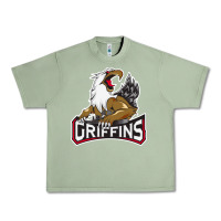Oil Green grand rapids griffins Urban Heavy Tee - linhVisuals