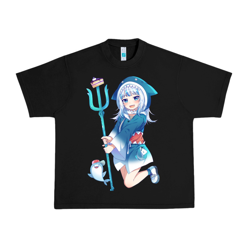 Gawr Gura Urban Heavy Tee by linhVisuals | Teevron
